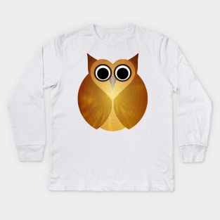 Brown Owl! Kids Long Sleeve T-Shirt